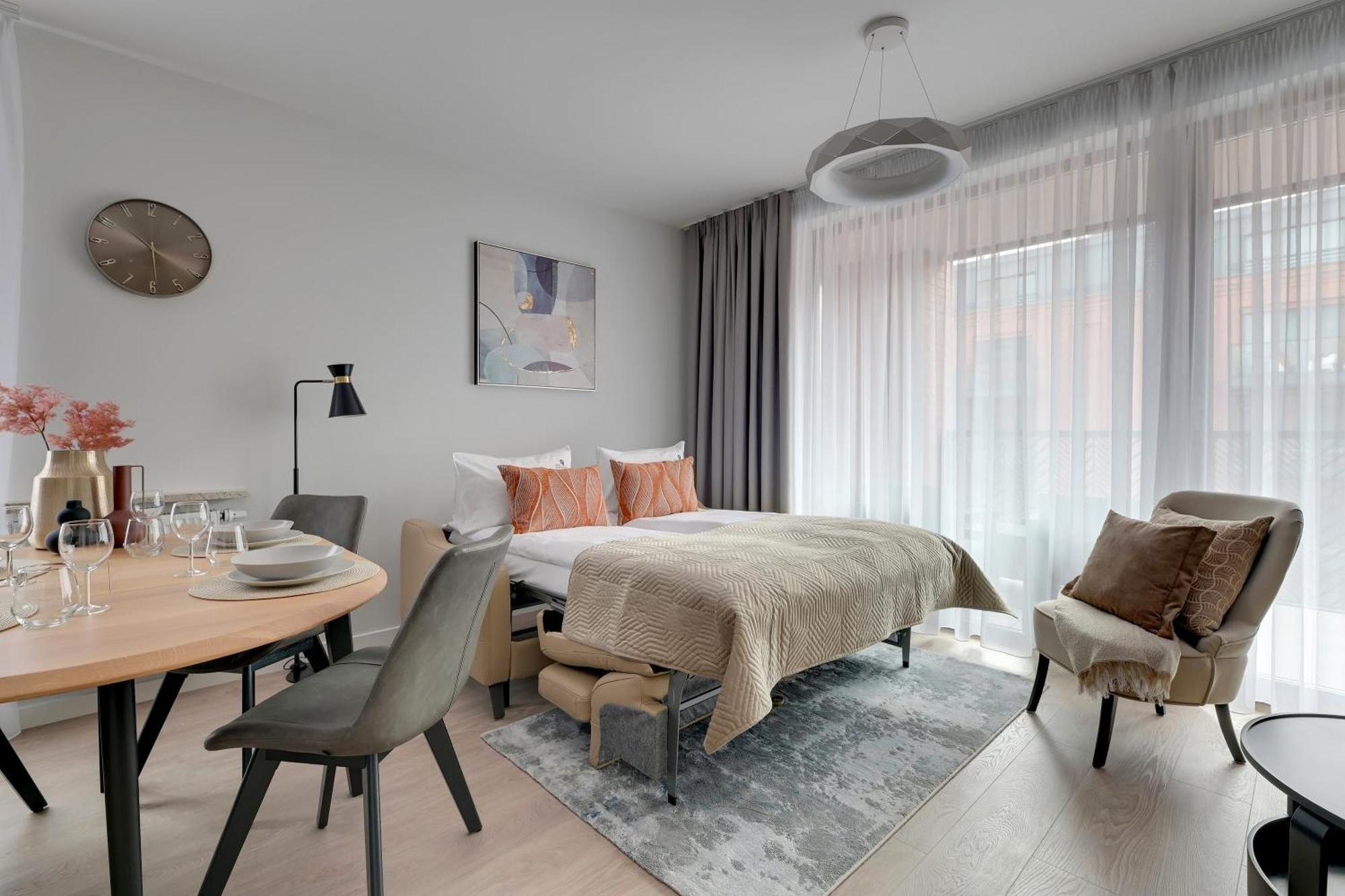Scala 60H City Center Premium Apartments With Parking By Lion Apartments غدانسك المظهر الخارجي الصورة