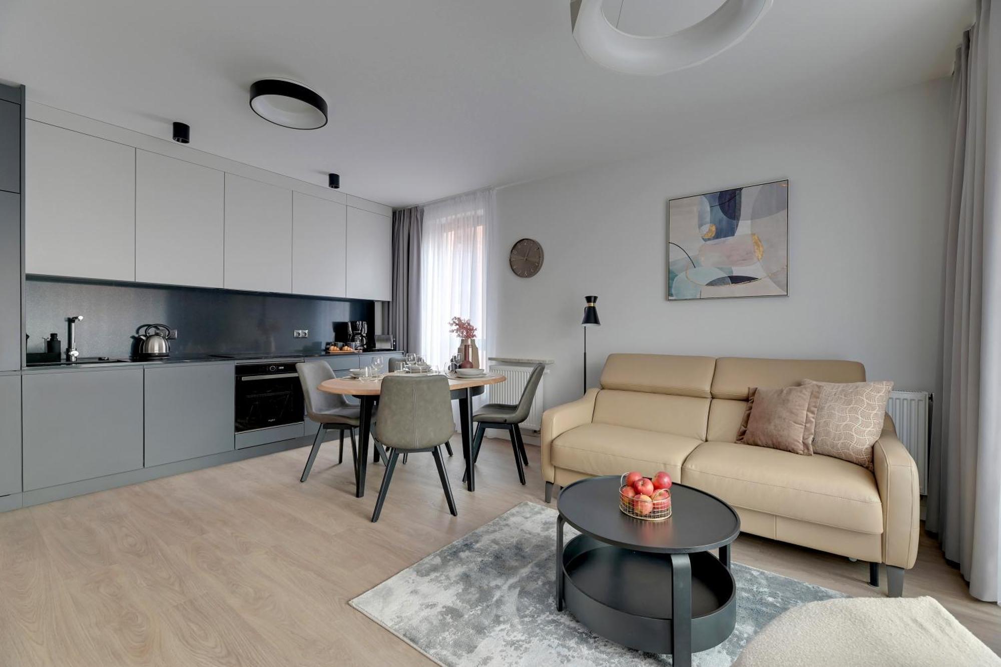 Scala 60H City Center Premium Apartments With Parking By Lion Apartments غدانسك المظهر الخارجي الصورة